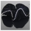 Vivant Equi Velvet Scrunchie with Crystals